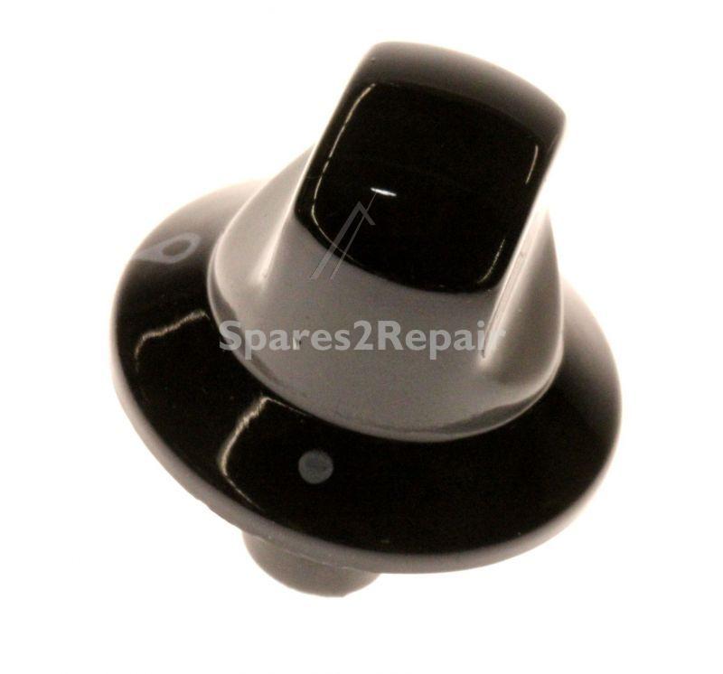 Button - C00094807 482000028045 Knob (gas Tap) Black [Whirlpool Indesit]