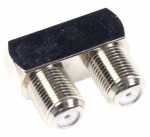 Wisi F-jack/f-jack Adaptor - Dv 45 F-coupling Connector 180°, 1 Pc