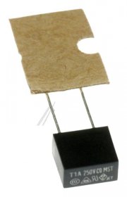 Glass Tube Fuse - 1,0a-t Radial Fuse, Rm=5,08mm