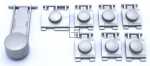 Switch Set - 00600965 Push Button Set [Bosch Siemens]