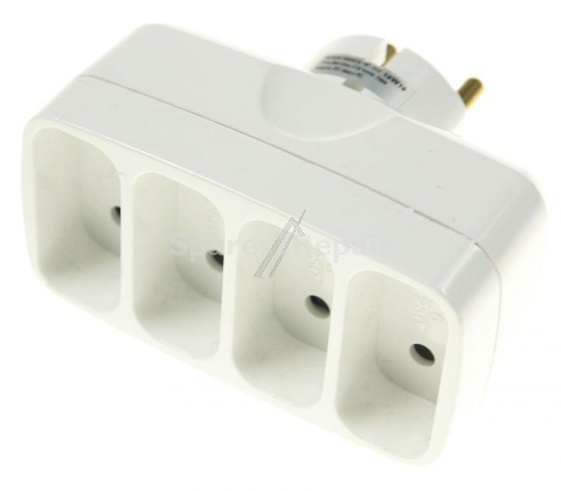 Connection Block - Euroadapter 6a 4fach