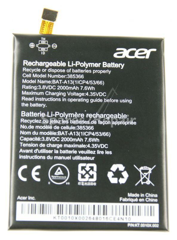 Acer Battery - Kt 0010x 002 Battery Polymer 1s1p 1cell 2000mah
