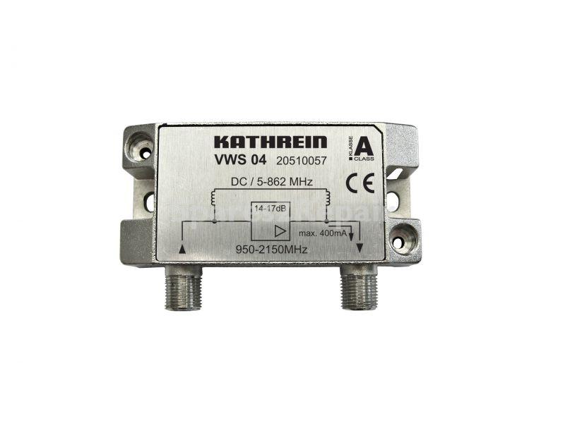 Kathrein Sat Connection Amplifier - Vws 04 Sat-zf-verstÄrker 5-862-950-2150 Mhz