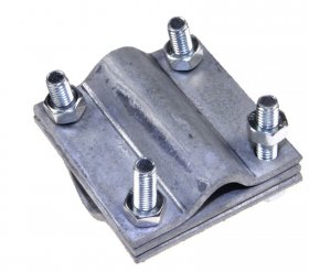 Fuba Cable Support - Dkv350 Cross Connector For Grounding Cable Up To 16mm