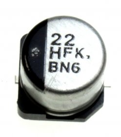 Panasonic 50v Smd-electrolytic 105 Degre - 22uf-50v Smd-elco Pan 105° 6,3x5,8mm