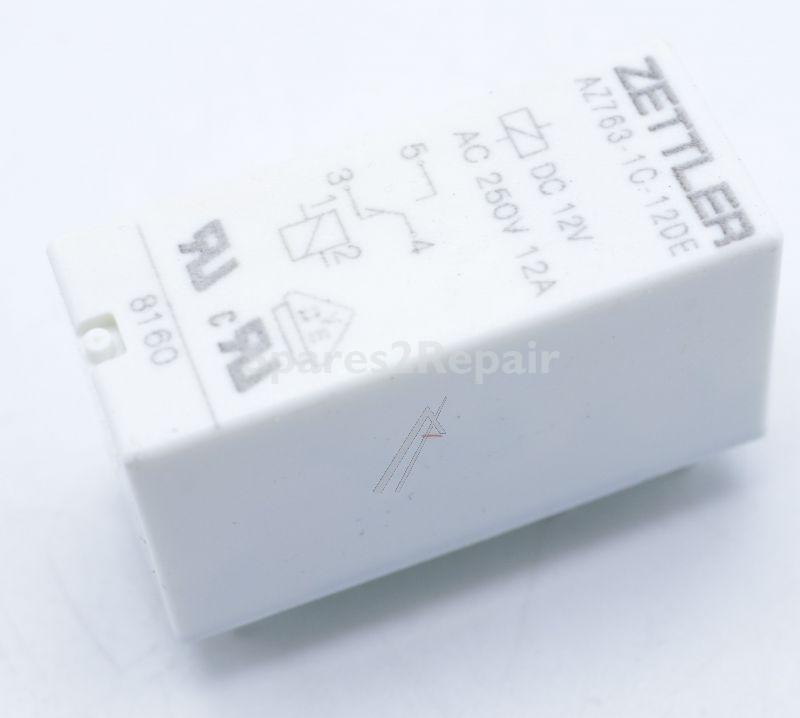 Zettler Pcb Relay To 12v - 12vdc 12a-250vac Relais, 1 Wechsler