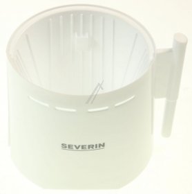 Severin Coffee Funnel - 8459048 Filter Rein-weiss Mit Bedruckung In Grau Tropfverschluss feder Und Dichtung
