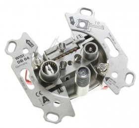 Wisi Aerial Outlet Sockets - Db 64 Unicable Antennendose, 1 StÜck, Sat-tv-fm, 47...2150 Mhz