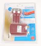 Schwaiger Quadruple Lnb - Quattro-lnb: 40mm-sun Protect, Ziegelrot