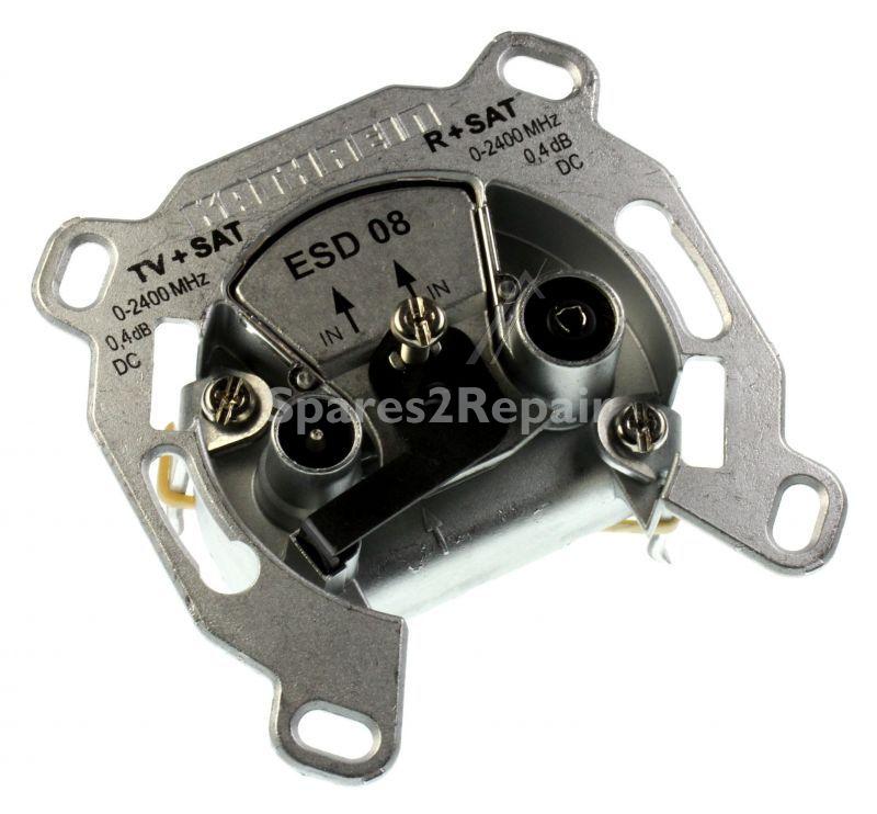 Kathrein Aerial Outlet Sockets - Esd 08 Einzelanschlussdose 2loch