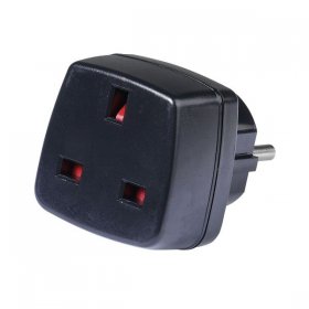 Vivanco Travelling Plug Set - Ta Gb-eu 28693 Travel Adapter Plug Uk > Euro 220v