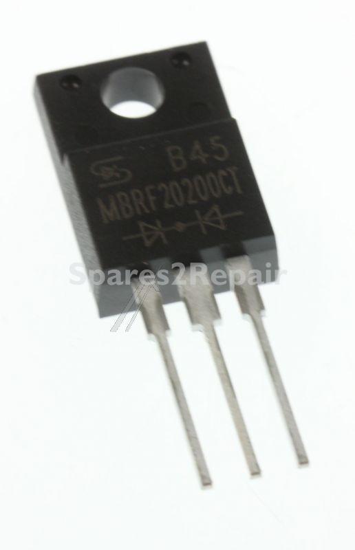 Taiwan Semiconductor Diode - Mbrf20200ct Diode 2x10a (20a) 200v To-220