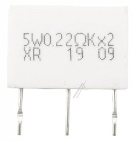 Sound United Wirewound Resistor - 5w0 22rkx2 943129501170s Wirewound Resistor 5w 0 22 Ohm X2