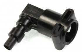 Saeco Hose Coupling - 421941249602 Blk Mech 2x4 Antihaft Hose 90 Co