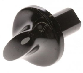 Control Knob - C00113756 482000028680 Gas Knob Indesit Black Ind 96n [Whirlpool Indesit]