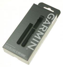 Garmin Wristbands For Smartwatch - 010-12932-01 Garmin Replacement Wristband 18mm Silicone Black-slate Gray