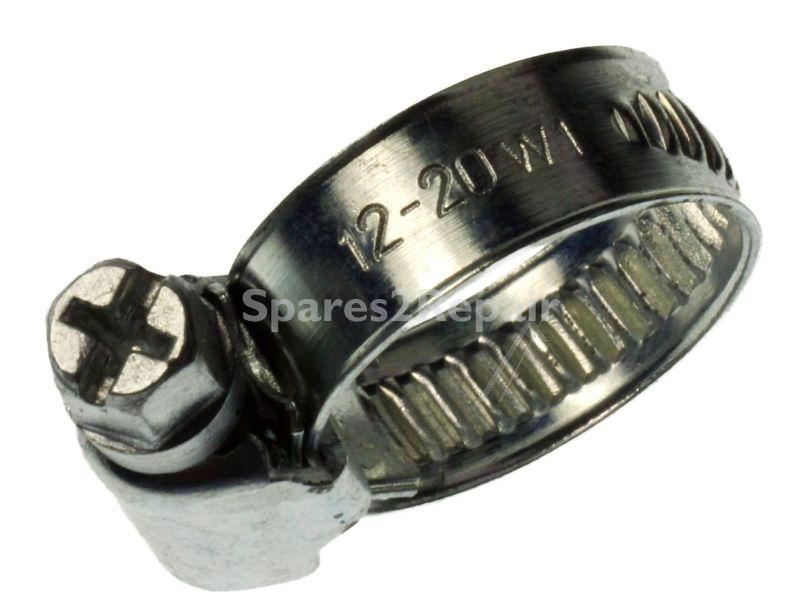 Hose Clamp - Metal Clamp Sta 12-20mm Inox