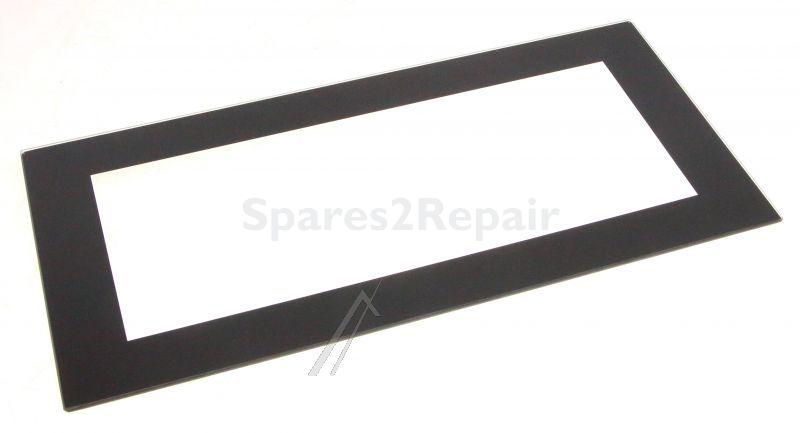 Oven inner Door Glass - 47004416 Top Door Inner Glass (prfl Doordo66 Blk) [Vestel]