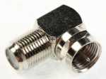 Astro F-plug/f-jack Adaptor - Fwa 07 Winkeladapter 90°, F-stecker Auf F-buchse