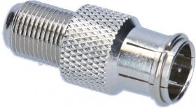 Kathrein F-plug/f-jack Adaptor - Emu 05 F-plug-f-jack Adaptor, Screening: > 90 Db