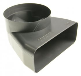 Bosch Siemens Extractor Hose Adapter - Adapter, 150 Mm, 90 ° Rund-flach