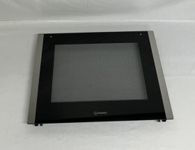 Glass Plate For Oven - C00500093 481010898182 Oven Glass + Support [Whirlpool Indesit]