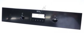 Front Plate - 5551184129 Front Glass Inox Electrolux 59 [Electrolux Aeg]