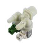 Compatible for AEG L62560, L58213, LC53500; Arthur Martin AW; Electrolux EW; John Lewis JLWM; Tricity Bendix AW, BIW; Zanussi F, ZWF, ZWG, ZWS Series Double Solenoid Fill Valve (180°, Inlets 3/4", Outlets 11.5mm & 14mm)