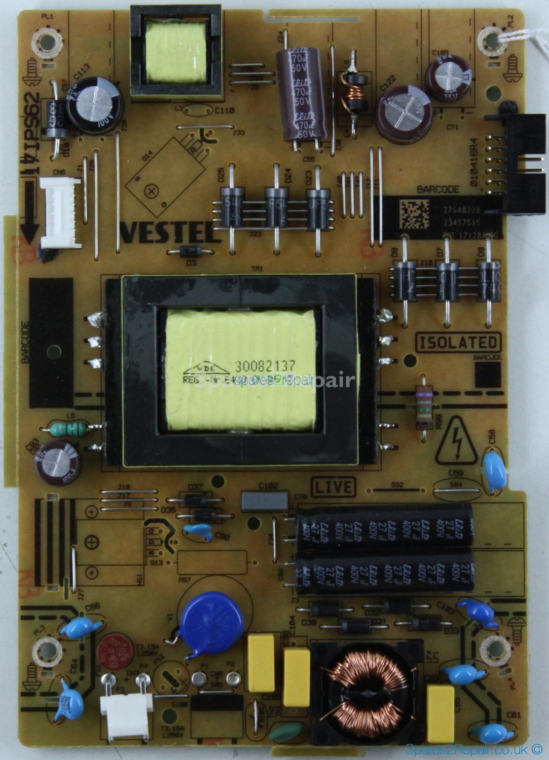 Vestel 32 Inch - PSU - 23457516 - 17IPS62 - 010416R4